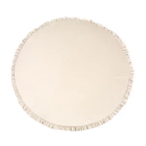 Hracia podložka velvet s volánom Ø130 cm