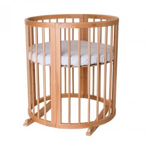 Detská rastúca postieľka SMART BED – prírodné drevo