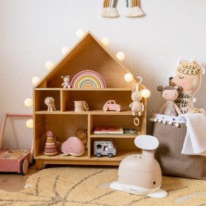 Montessori domčekové police