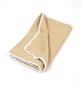 Mušelínová deka s guličkami