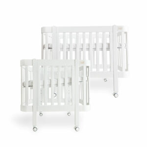 Detská antirefluxná rastúca postieľka Nika Duo - biela