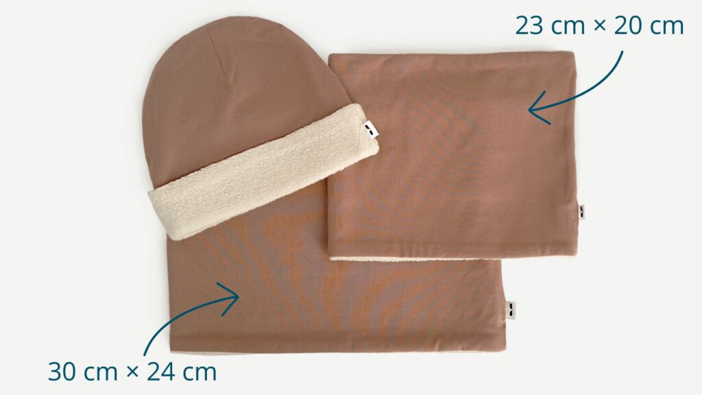 Detský zimný set (čiapka a nákrčník) - Noel