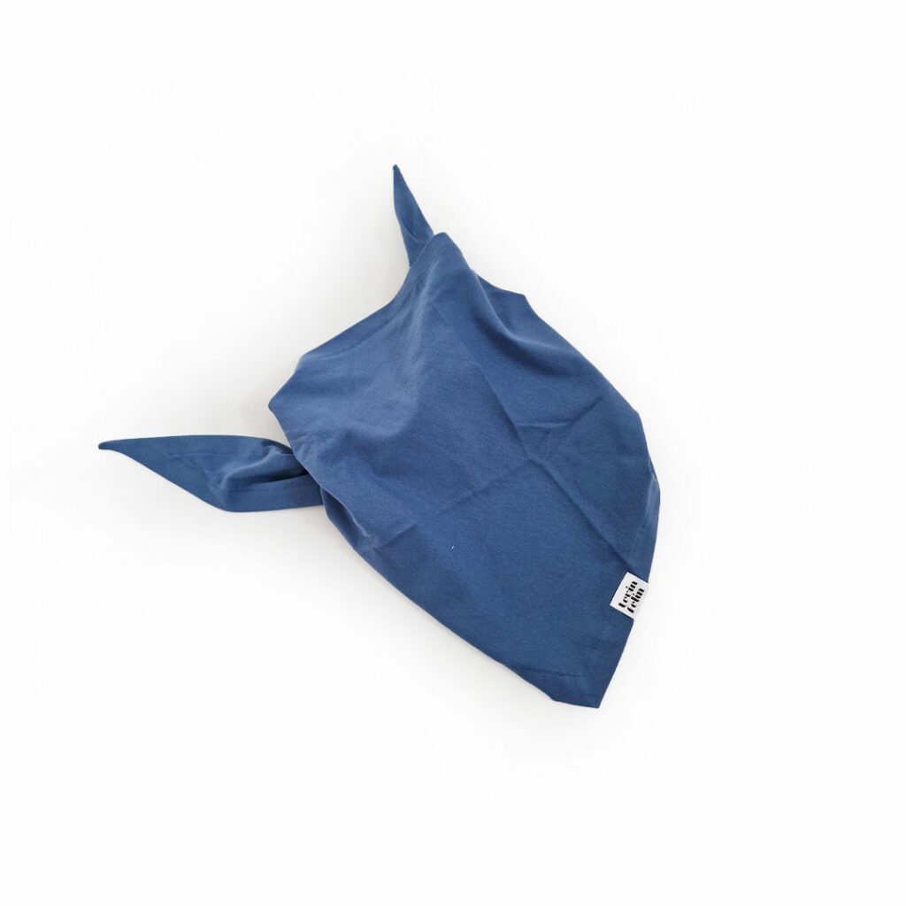 Nákrčník - oceľovo modrá - VÝPREDAJ