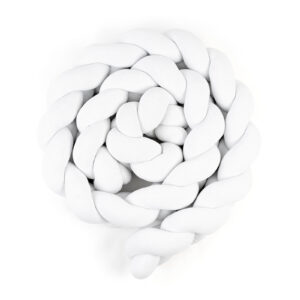 Pletenec - biely - SMART BED 60 (230 + 50 cm) - VÝPREDAJ