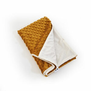 Detská plyšová deka - hočicová/smotanová - VÝPREDAJ