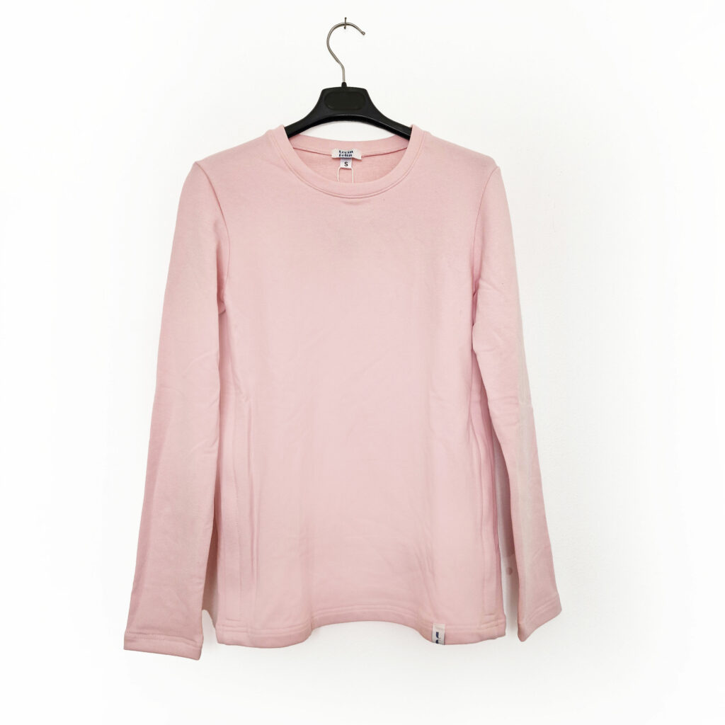 Termo tričko na dojčenie s dlhým rukávom - M - púdrová - VÝPREDAJ Termo tričko na dojčenie s dlhým rukávom - M - púdrová - VÝPREDAJ