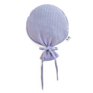 Vankúš Okrúhly balón vafle - levanduľová - VÝPREDAJ