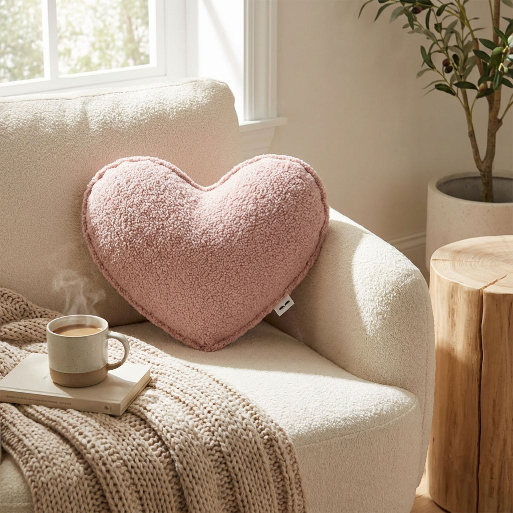 Vankúš Teddy srdce